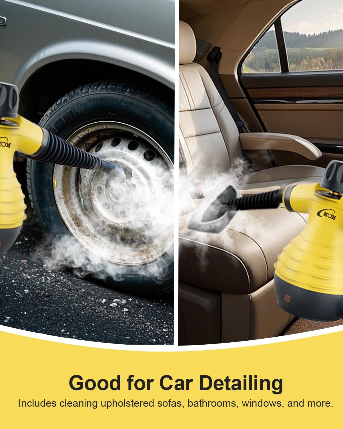 Limpiador de Vapor Multiusos de Alta Presión